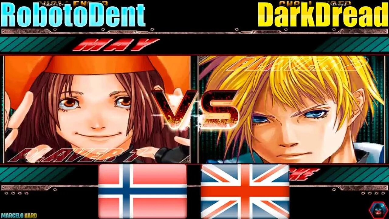 Guilty Gear XX Accent Core (RobotoDent Vs. DarkDread) [Norway Vs. United Kingdom]