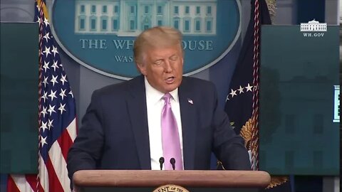 08/19/2020: President Trump Holds a News Conference