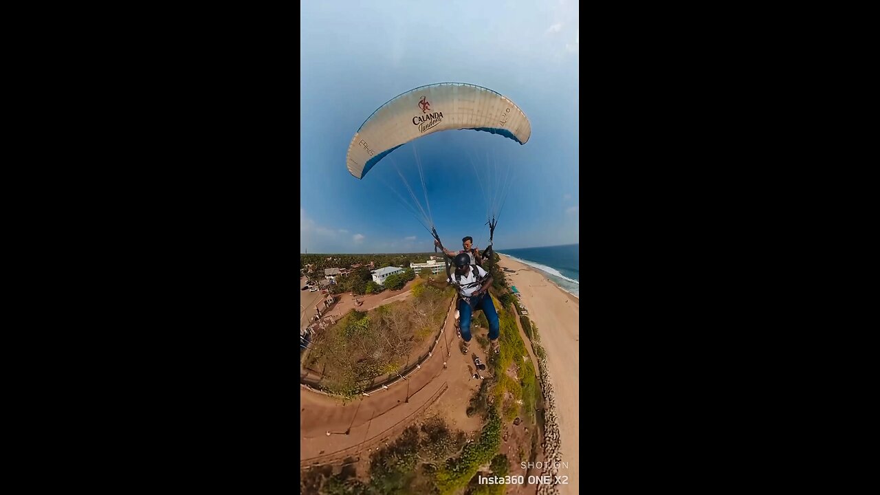 paragliding at Varkala Helipad!