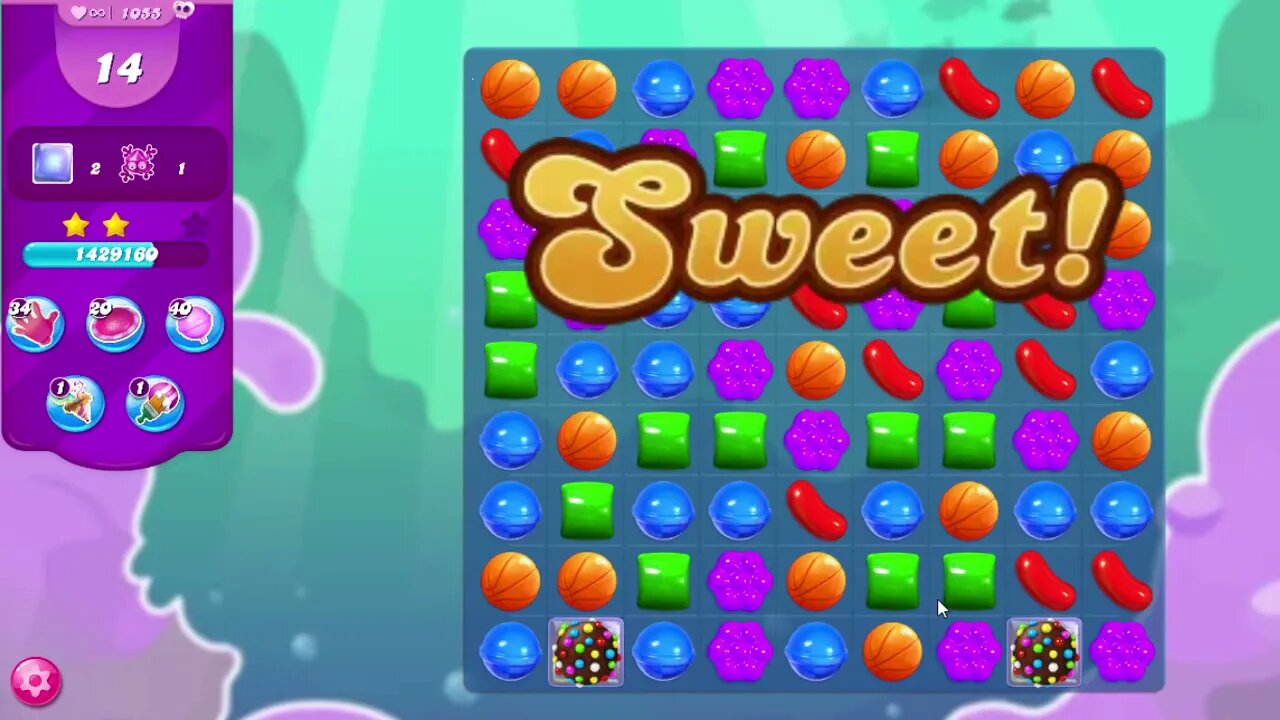 Candy Crush Saga Level 1055