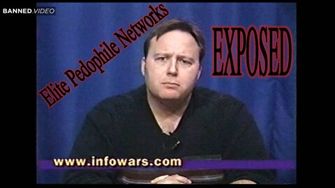 Watch: Alex Jones Exposed CIA-Run Pedophile Rings Decades Ago