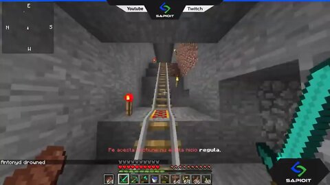 Tur baza abandonata - Minecraft Gamster Anarchy - 2b2t de Romania