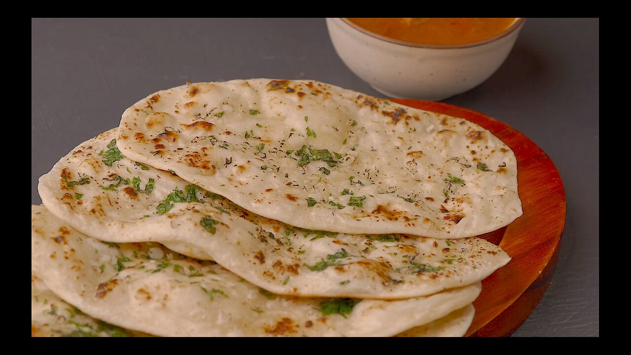 Garlic Naan recipe - Easy Garlic Flatbread