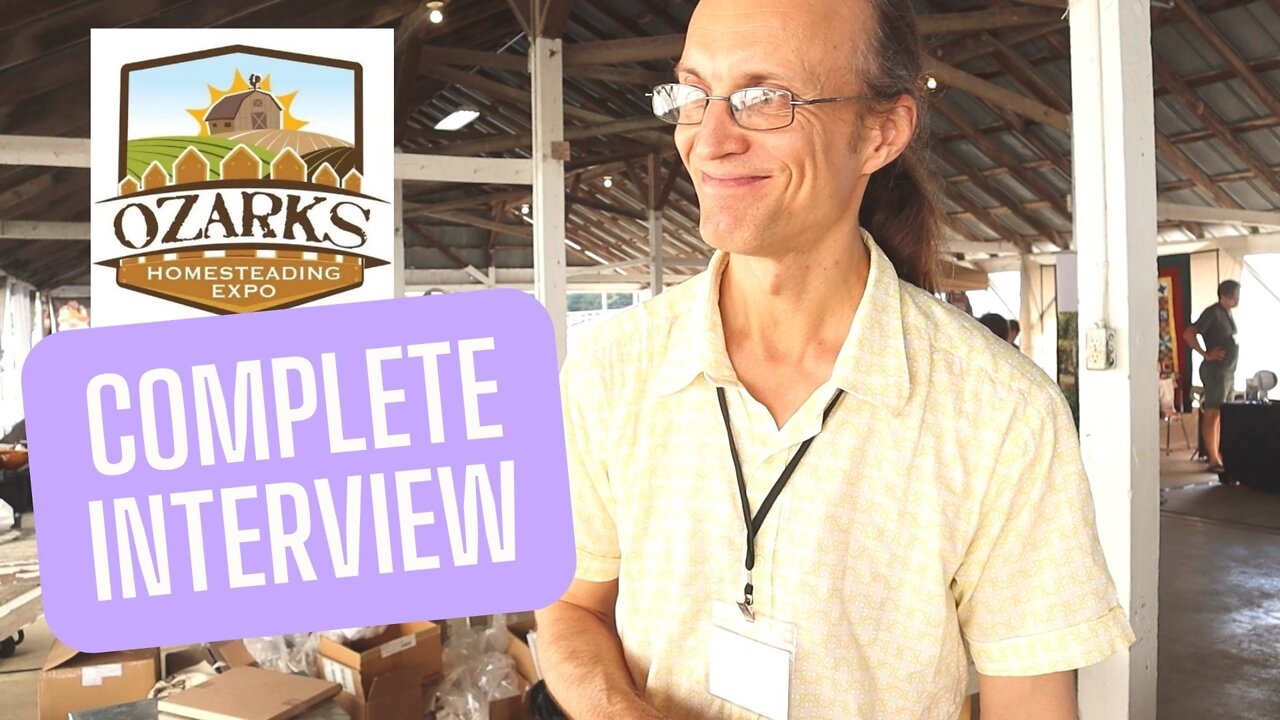 DR. LEO SHARASHKIN ║ Natural Beekeeping Interview at the Ozarks Homesteading Expo, August 2022