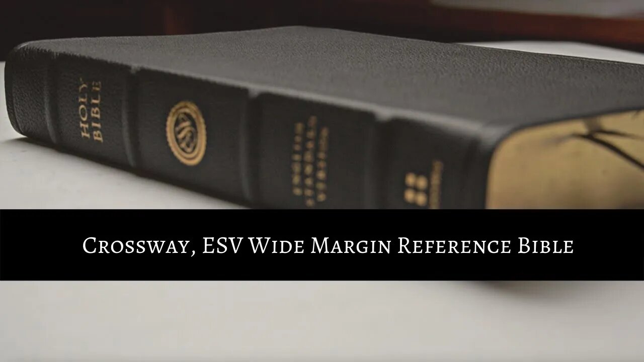 Crossway ESV Wide Margin Reference Bible (Review)