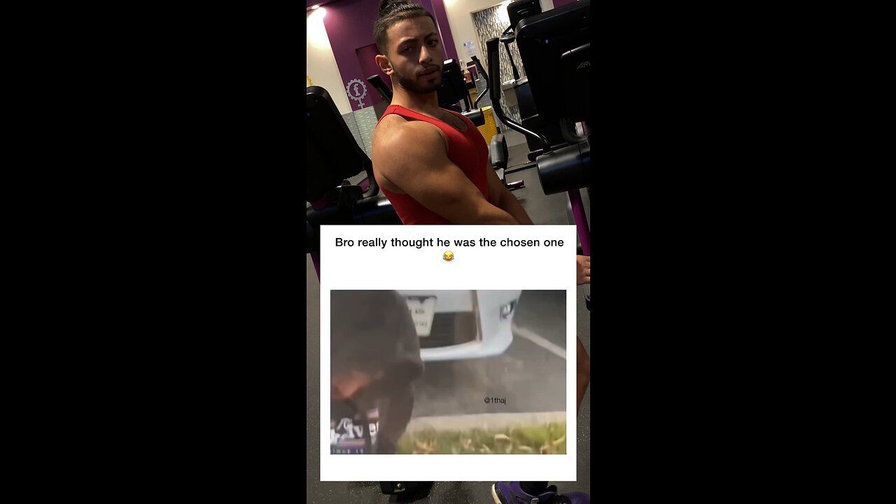 Bro thought he was the chosen one