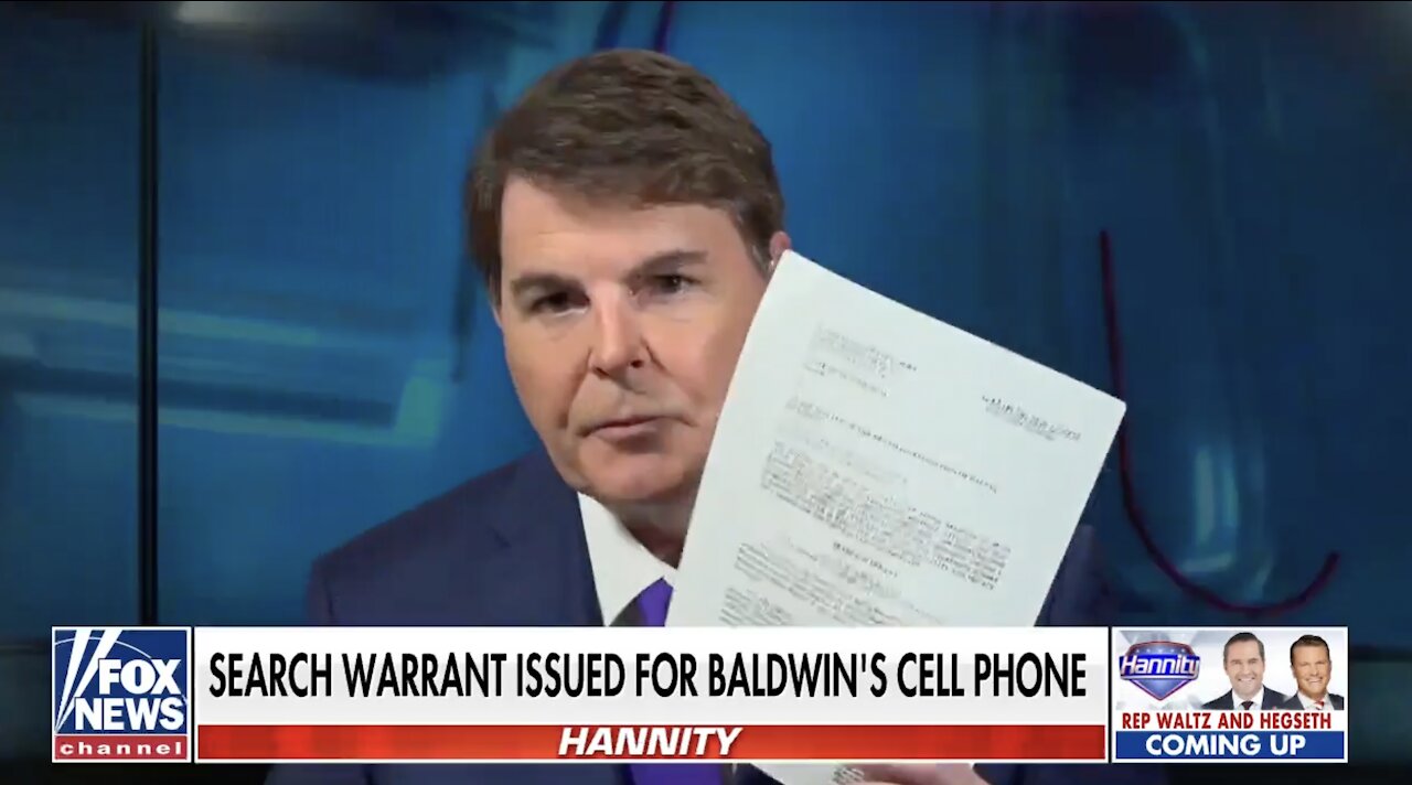 Search warrant issued for Baldwin's cell phone