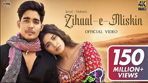 Zihaal e Miskin (Video) Javed-Mohsin | Vishal Mishra, Shreya Ghoshal | Rohit Z, Nimrit A | Kunaal V