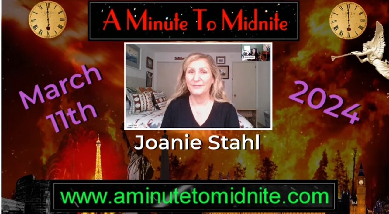 A Minute To Midnite - Joanie Stahl - Christ our Escape Our Exodus in these Tough Times!