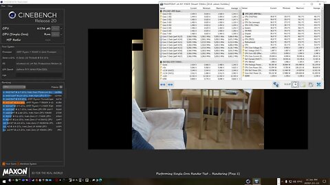AMD 5800X 5000 Mhz AMD Curve Optimizer Cinebench20 Full Run 4K