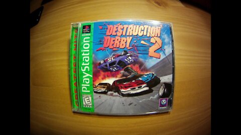 Destruction Derby 2 Gameplay - PSX