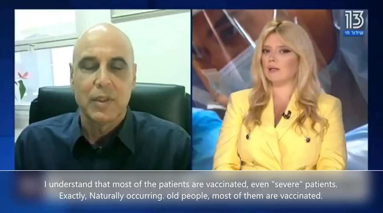 95percent of the severe patients are vaccinated - Dr Kobi Haviv Interview , Jerusalem