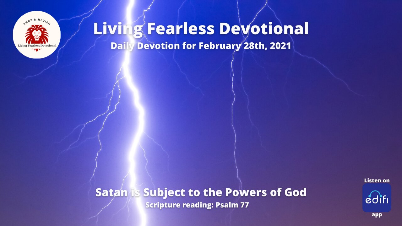 Satan is Subject to the Powers of God