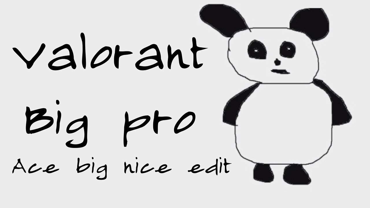 Valorant big pro not troll edit ace