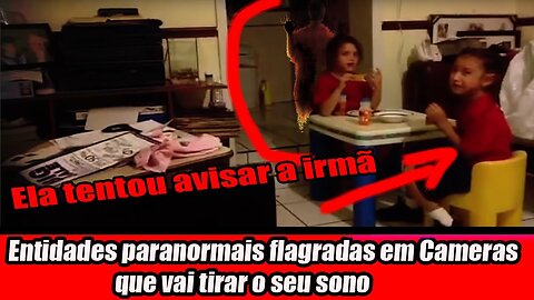 Entidades paranormais flagradas em Cameras que vai tirar o seu sono