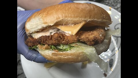 KFC SECRETRECIPE ZINGER BURGER