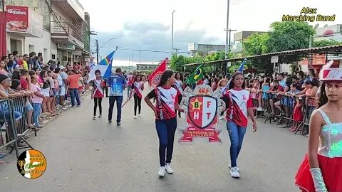 BANDA FANFARRA HEROINAS DE TEJUCUPAPO 2023 NO 8º ENCONTRO DE BANDAS E FANFARRAS 2023-FEIRA NOVA-PE.