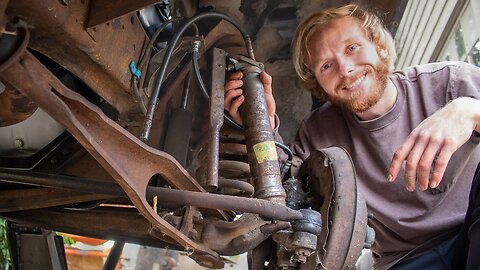 Greasing my 1977 Ford F250 King Pins and Fixing the Loose Steering Situation