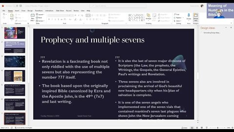 THE BIBLE TALK SHOW PRESENTS #38 Lesson 777 FROM THE MEANING OF BIBLICAL NUMBERS SERIES