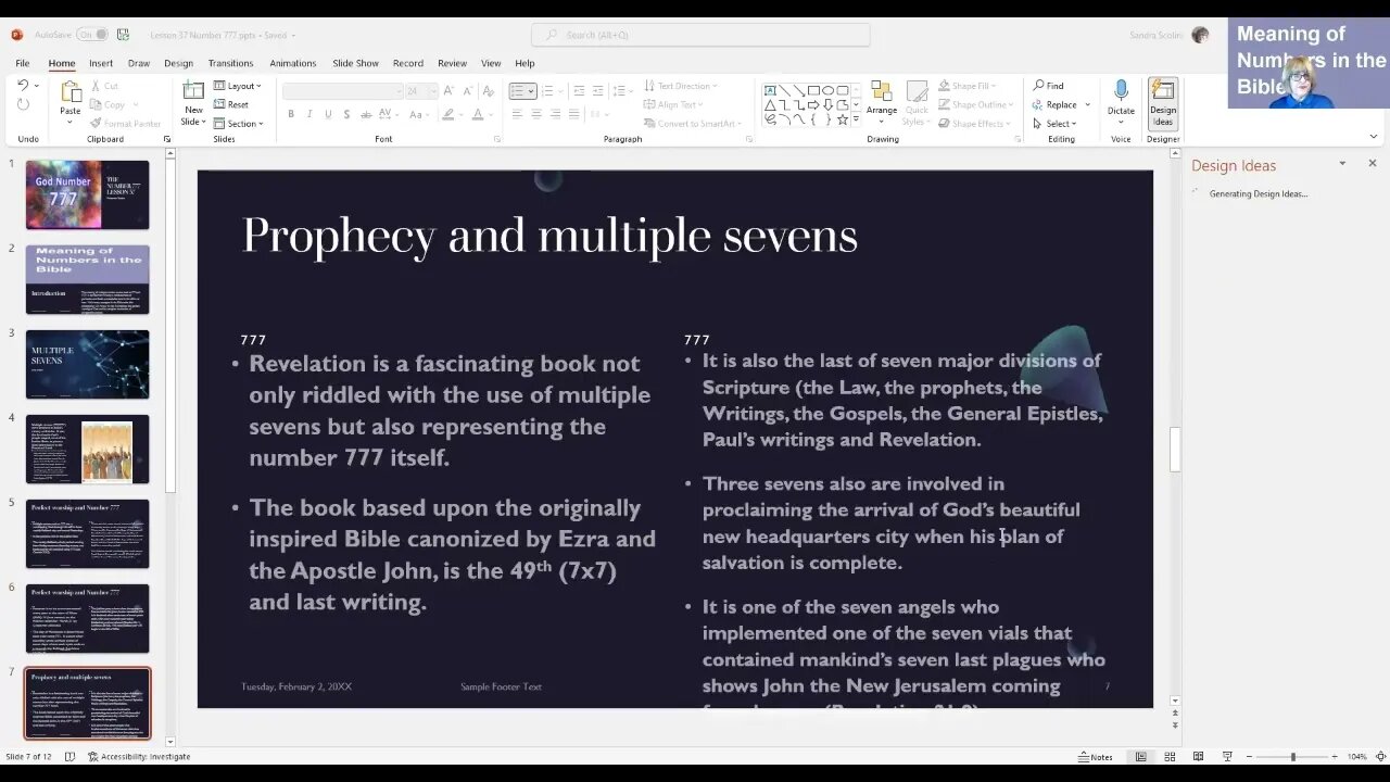 THE BIBLE TALK SHOW PRESENTS #38 Lesson 777 FROM THE MEANING OF BIBLICAL NUMBERS SERIES