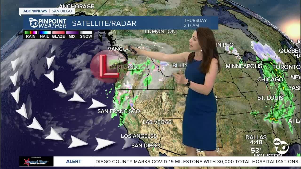 ABC 10News Pinpoint Weather with Meteorologist Megan Parry