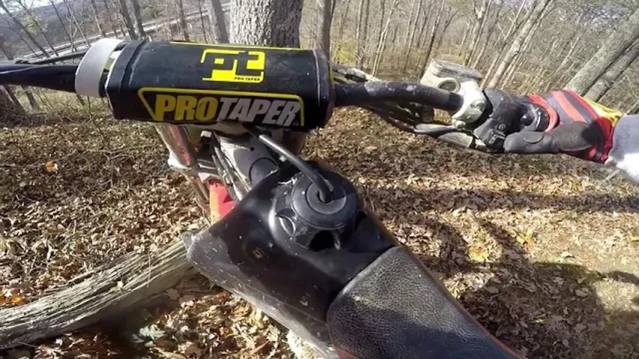 The day the CRF230F broke... (Krista's POV)