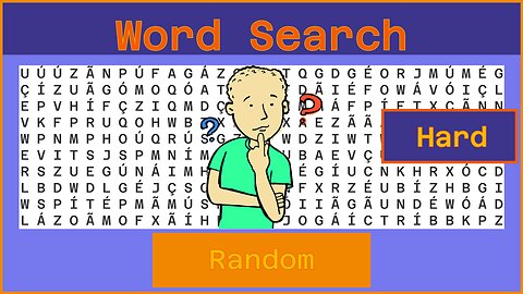 Word Search - Challenge 11/17/2022 - Hard - Random