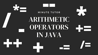 Arithmetic Operators in Java