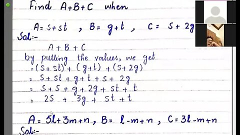 Class 6th Maths Evaluation Def and Questions 17 07 2020