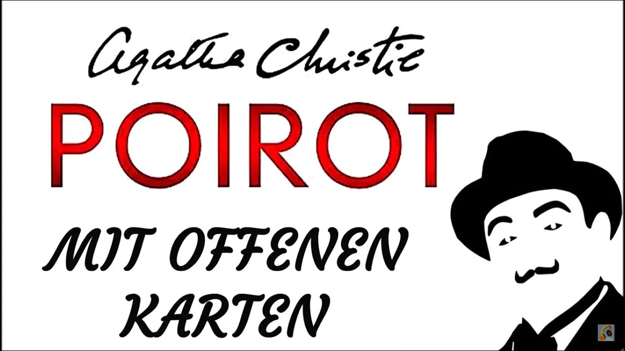 KRIMI Hörbuch - Agatha Christie - POIROT - MIT OFFENEN KARTEN (2007) - TEASER