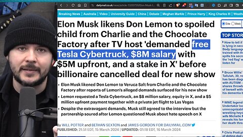 Elon Musk HUMILIATES Don Lemon On HIS OWN Show, Don Sent INSANE DEMANDS Setting Up Elon To Fire Him