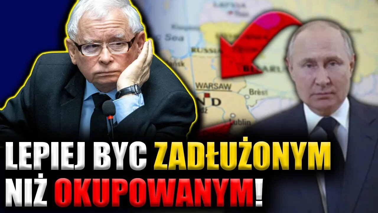 Totalny ODLOT! J. Kaczyński: Lepiej być ZADŁUŻONYM, niż OKUPOWANYM! \\ Polska.LIVE