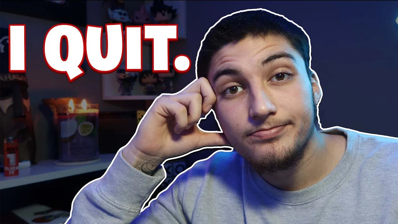 i quit my job...