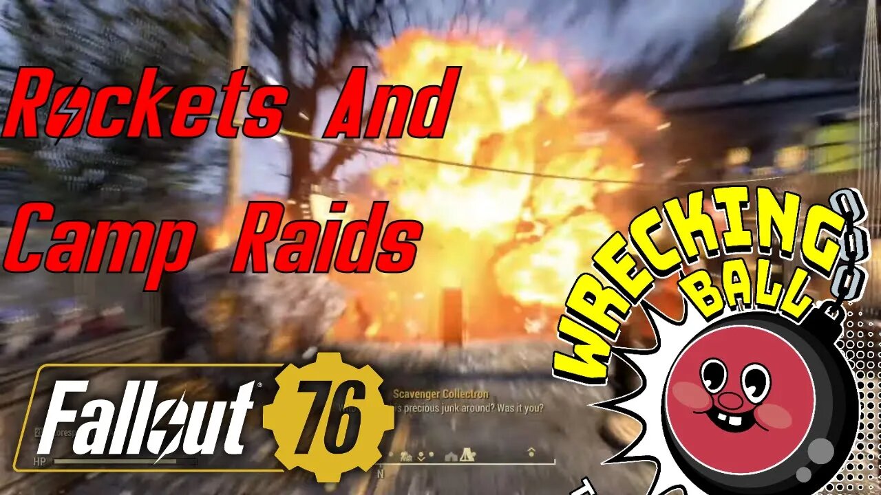 Fallout 76 GNN Weather Report Rockets And Camp Raids