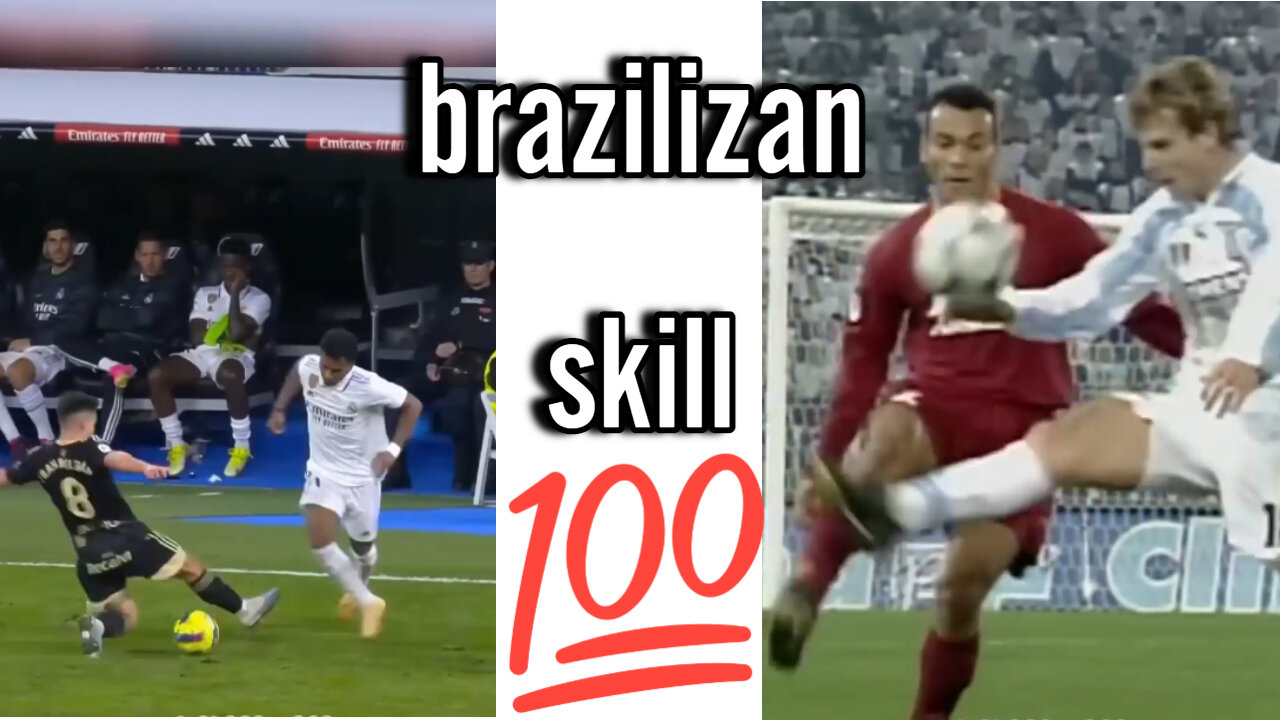 Crazy brazilian skills in the match