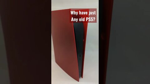 Amazing Red Custom PlayStation 5 Disk Shell from Nexigo #Shorts