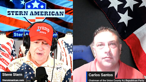 Stern American Show With Guest Carlos Santos Chairman of the Union County NJ Republican Party