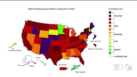 Michigan prepares for post-holiday flu surge