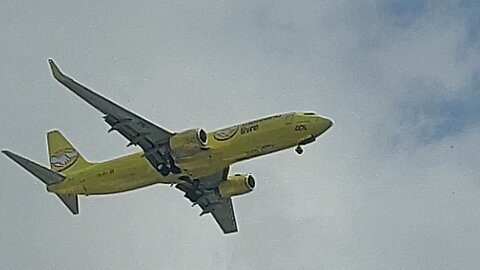 Boeing 737-800F PS-GFB Mercado Livre vindo de Guarulhos para Fortaleza