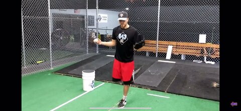 Pitching drill - balance drill