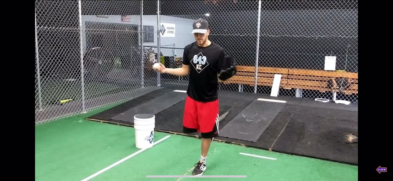 Pitching drill - balance drill