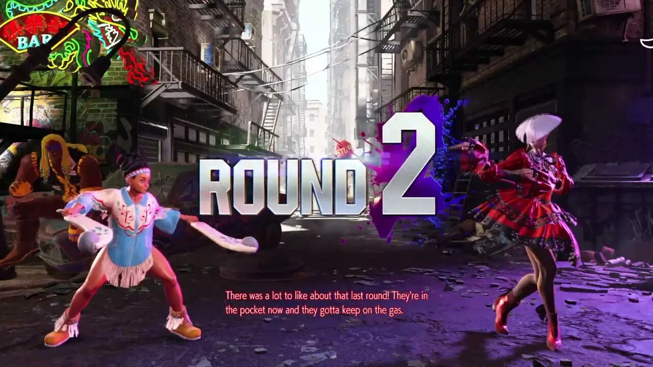 Street Fighter 6: Lilly Vs. A.K.I.