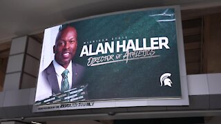 Lansing native Alan Haller officially became MSU's new athletic director on Tuesday