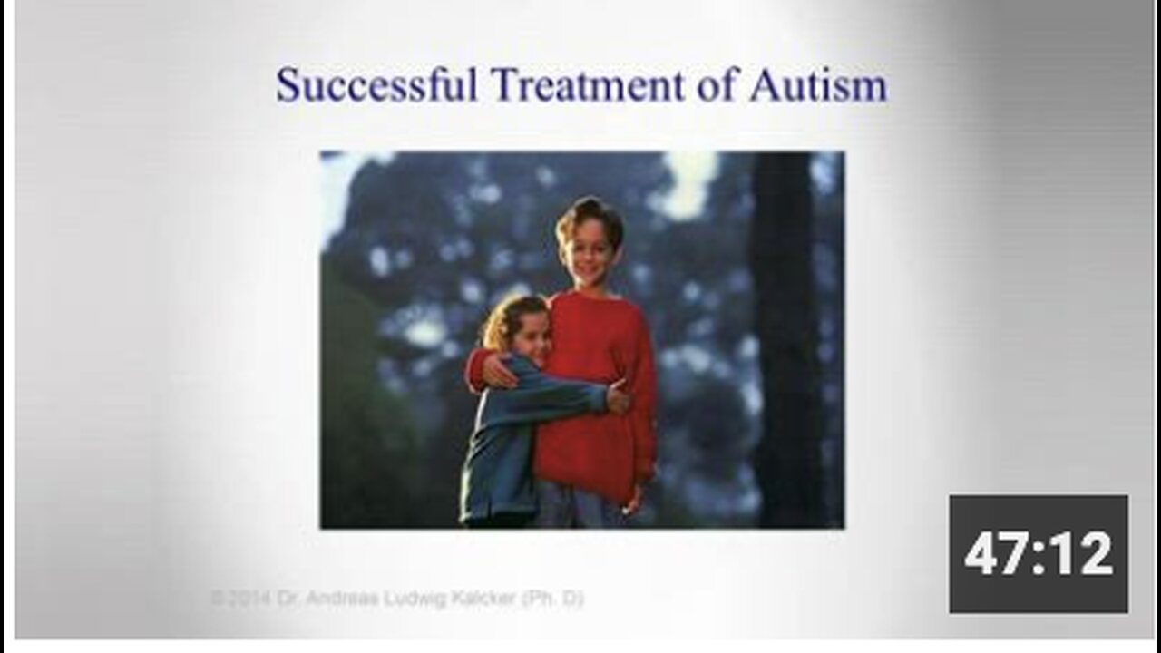 AutismOne 2014 - Andreas Kalcker - Successful Treatment of Autism (CDS)