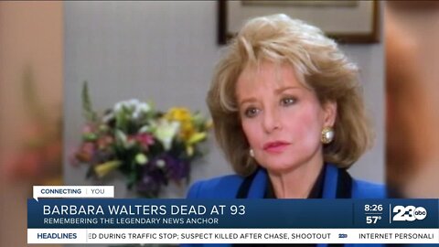 A farewell to legendary broadcaster Barbara Walters