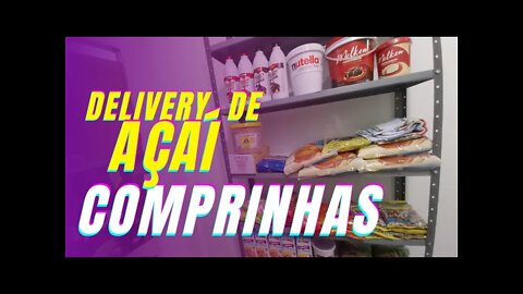 COMPRINHAS DE COMPLEMENTOS PARA DELIVERY DE AÇAÍ EM CASA