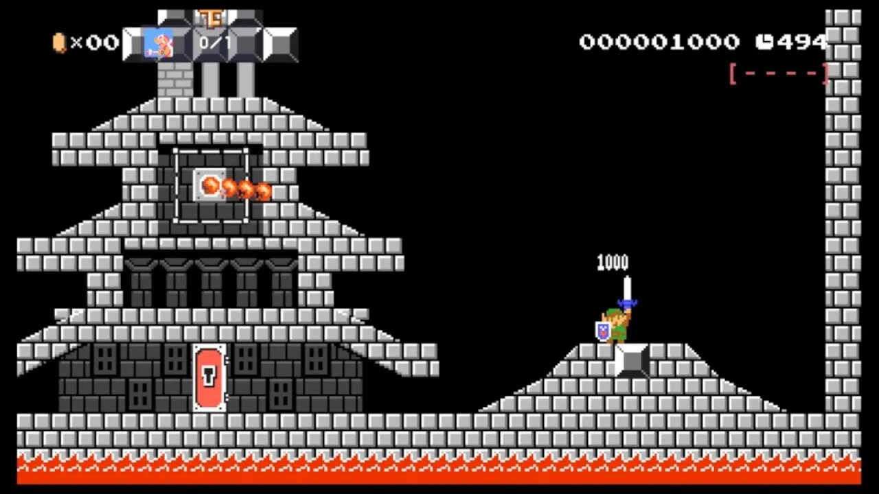 Mario Maker 2 Playing as Link again!