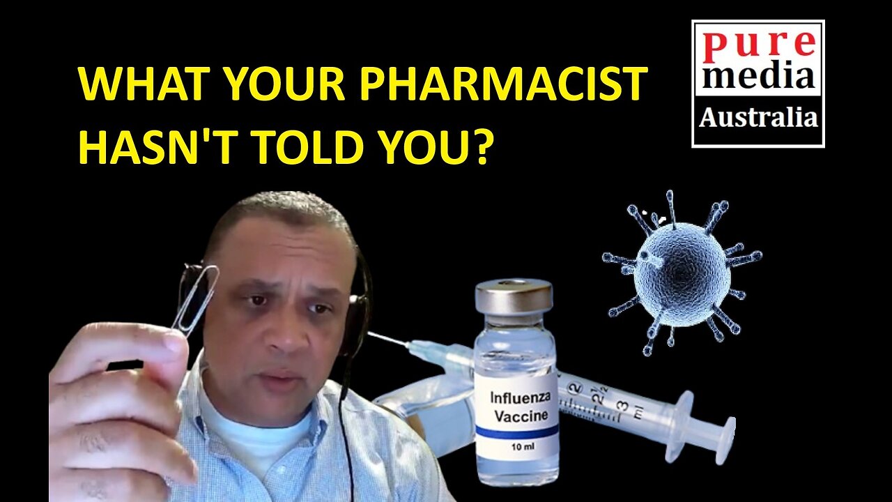 Dr Daniel Santiago speaks to PMA news about why he stopped using and administering the flu shot