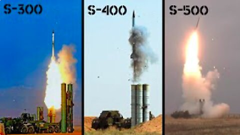 Russian S-300, S-400, and S-500 Missile Defense System in Action