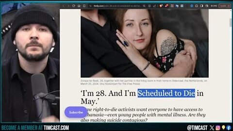 EU & CANADA BEGIN KILLING YOUNG PEOPLE OVER BOREDOM, LISTLESS YOUNG PEOPLE CHOOSE GOVERNMENT DEATH